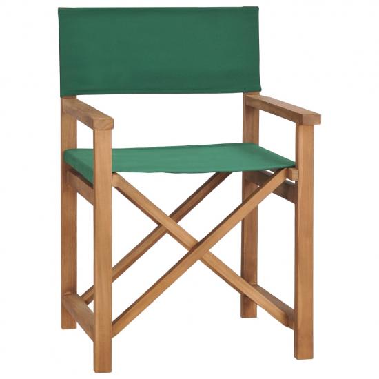 Zöld tömör tíkfa rendezői szék