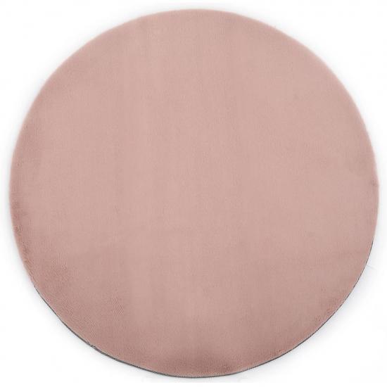 Régi-rózsaszín műnyúlszőr szőnyeg 160 cm
