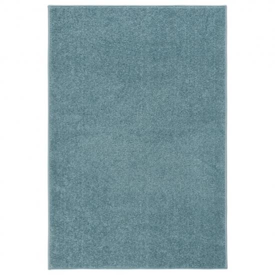 Kék rövid szálú szőnyeg 160 x 230 cm