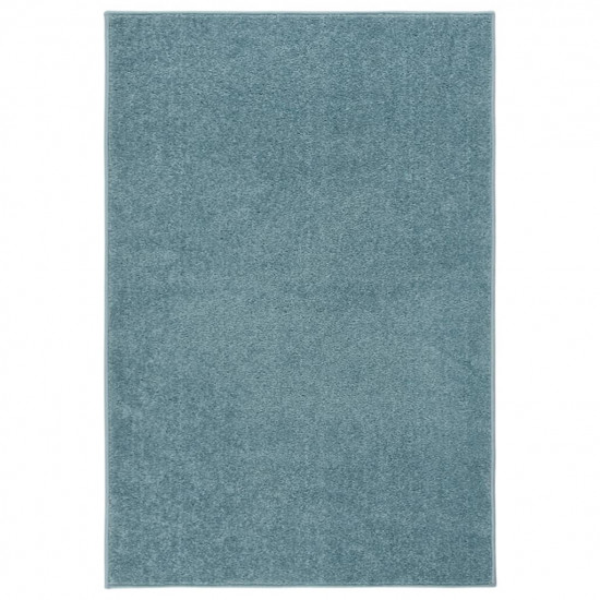 Kék rövid szálú szőnyeg 200 x 290 cm