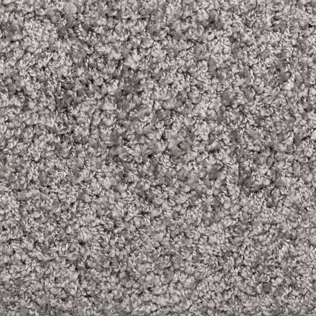 15 db szürke lépcsőszőnyeg, téglalap alakú széllel, 65 x 21 x 4 cm