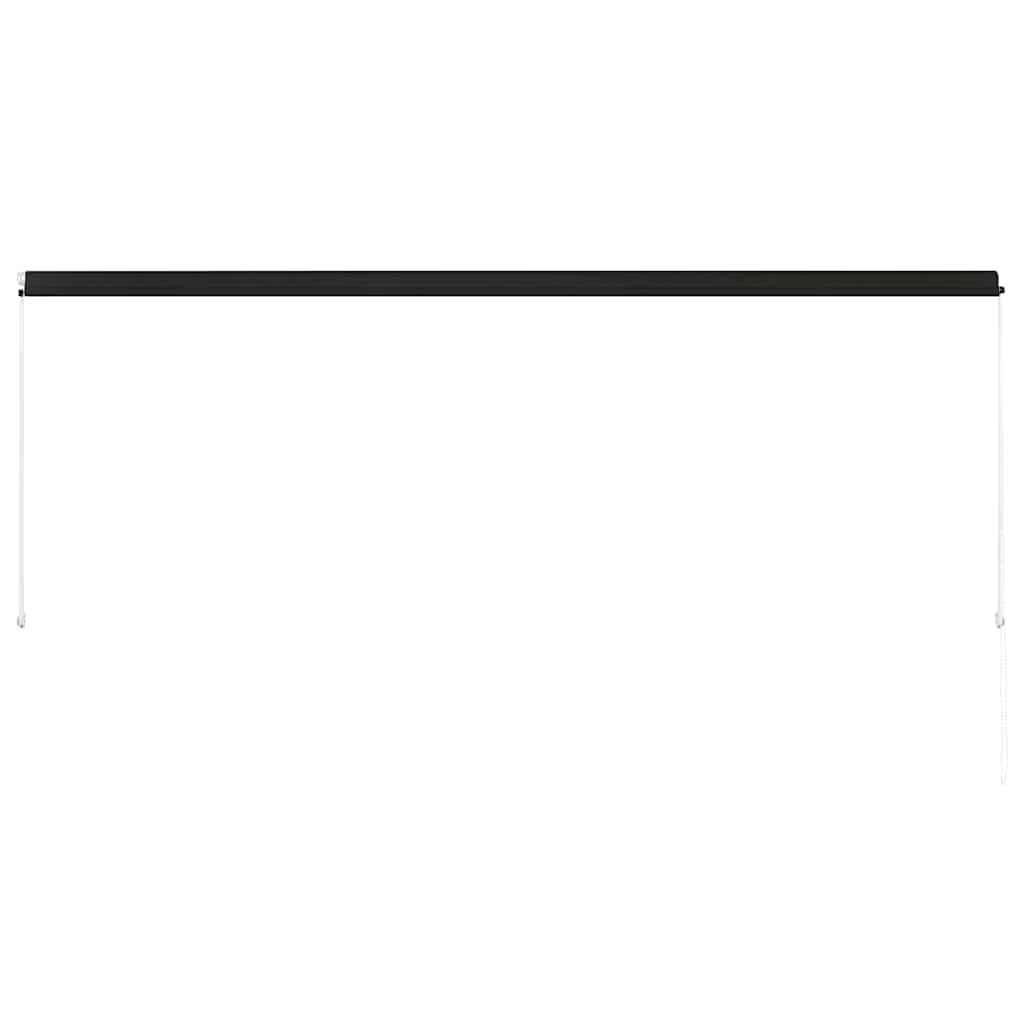 Feltekerhető antracitszürke napellenző 350 x 150 cm