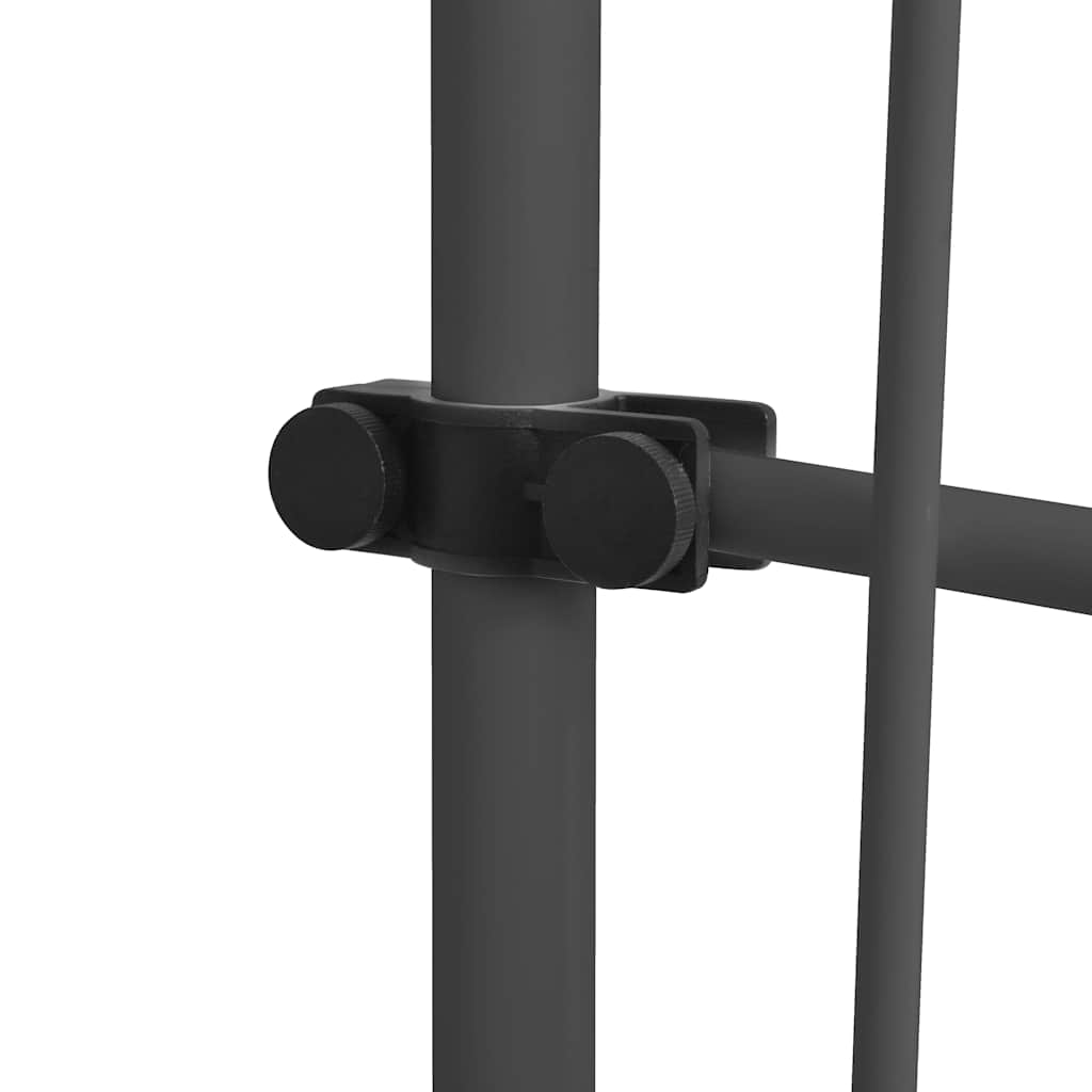 Sárga és kék kézzel kihúzható LED-es napellenző 250 cm