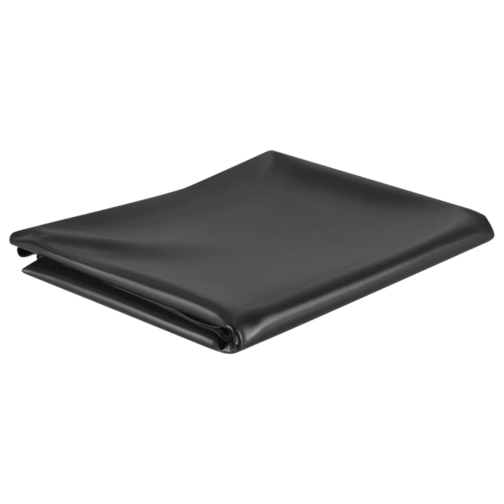 Fekete PVC tófólia 2 x 4 m 0,5 mm