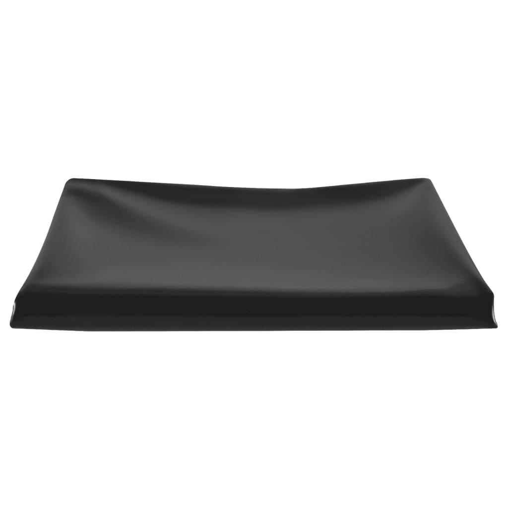 Fekete PVC tófólia 5 x 6 m 0,5 mm