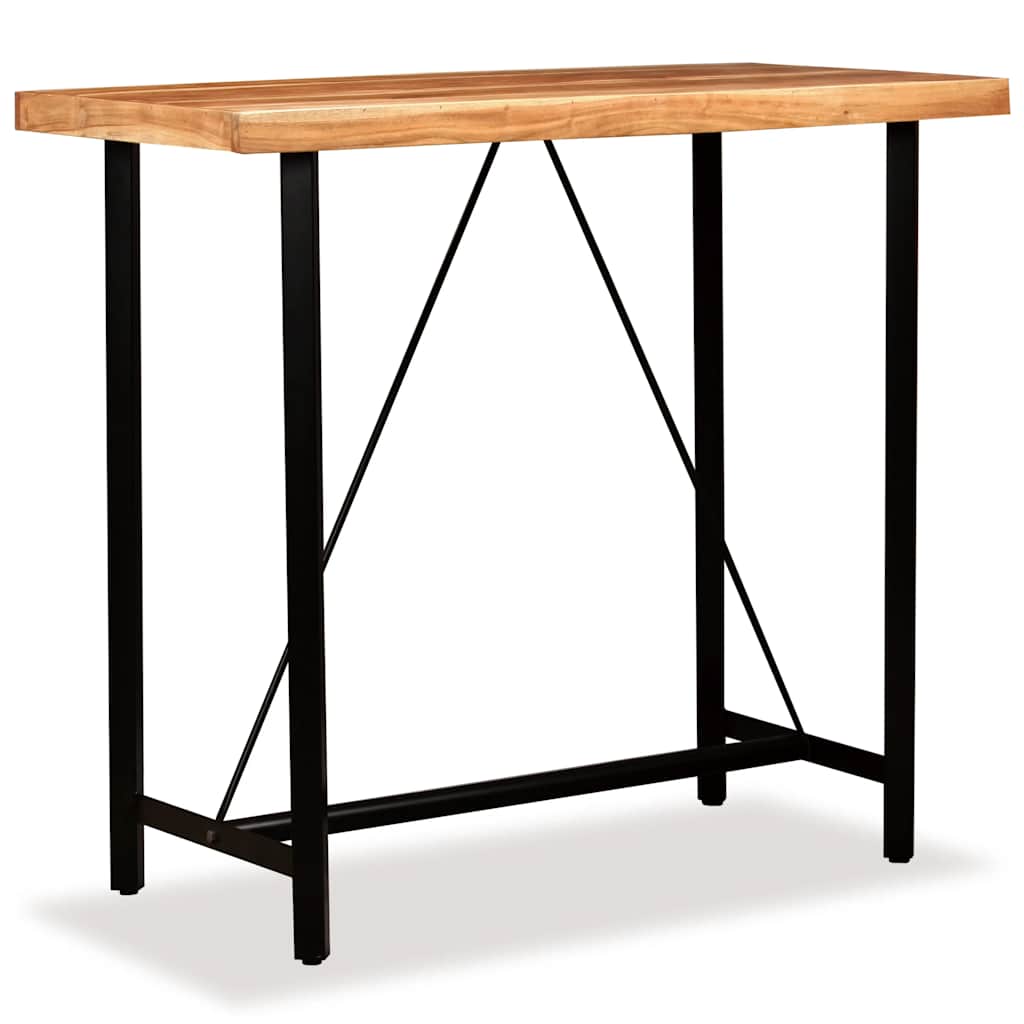 Tömör akácfa bárasztal 120 x 60 x 107 cm