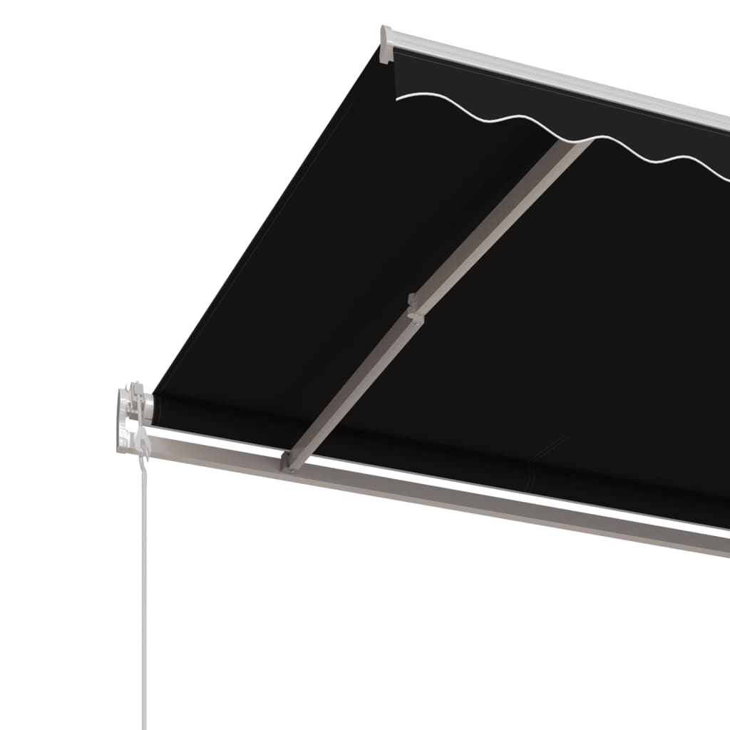 Antracitszürke automata napellenző 500 x 350 cm