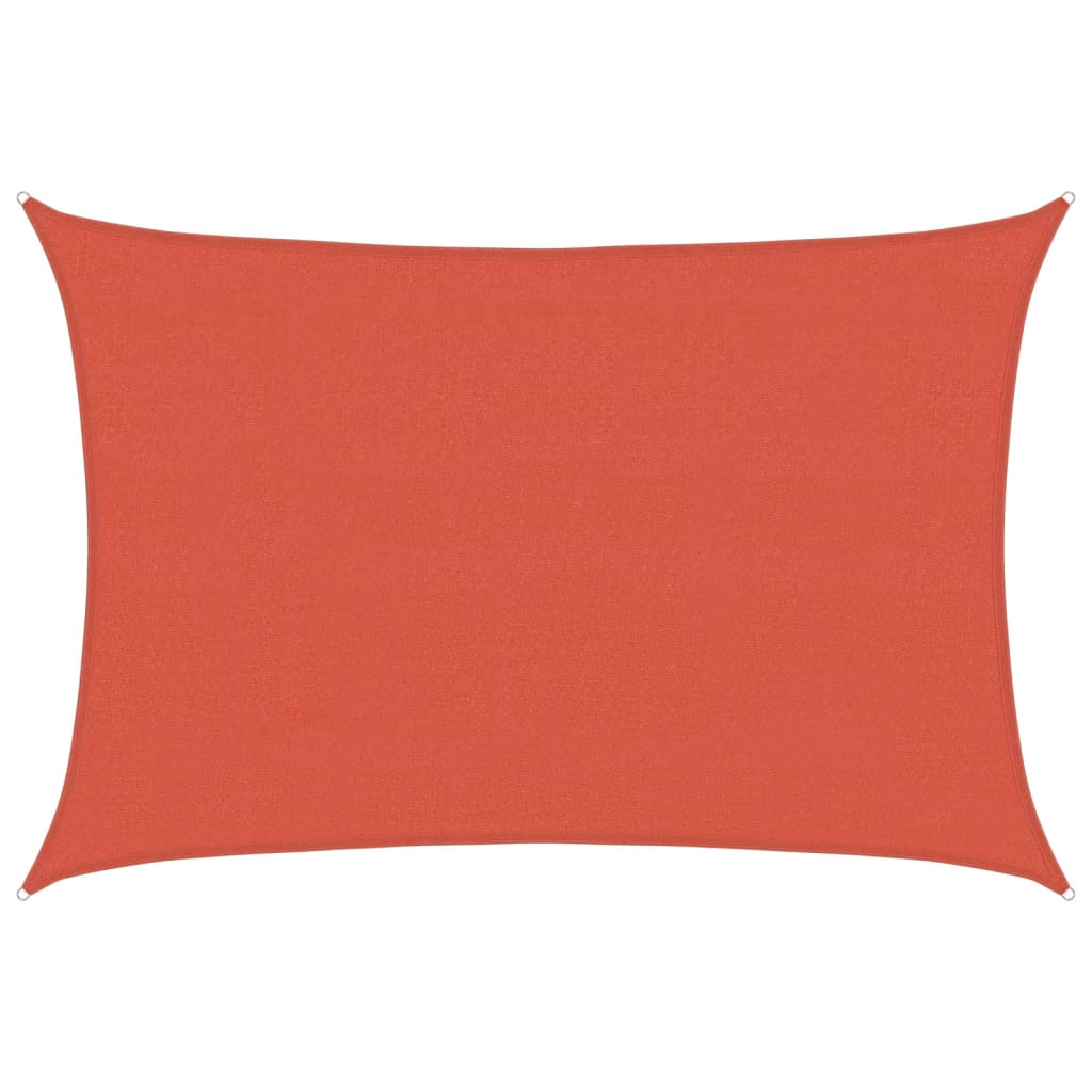 Terrakotta HDPE napvitorla 160 g/m² 4 x 5 m