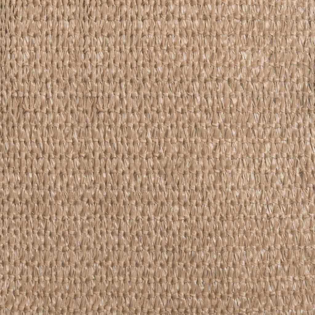 Tópszínű HDPE napvitorla 160 g/m² 5 x 7 m