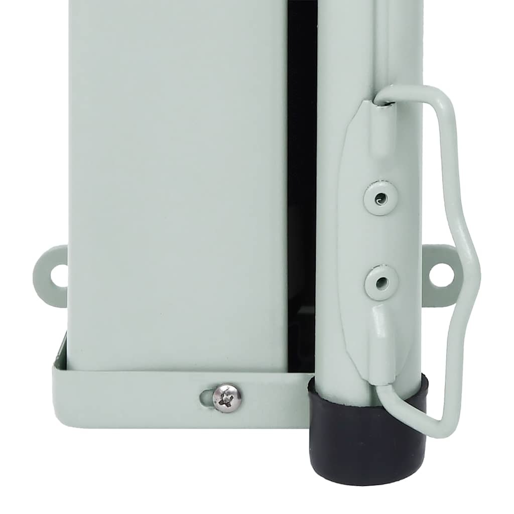 Fekete behúzható oldalsó terasznapellenző 200 x 300 cm