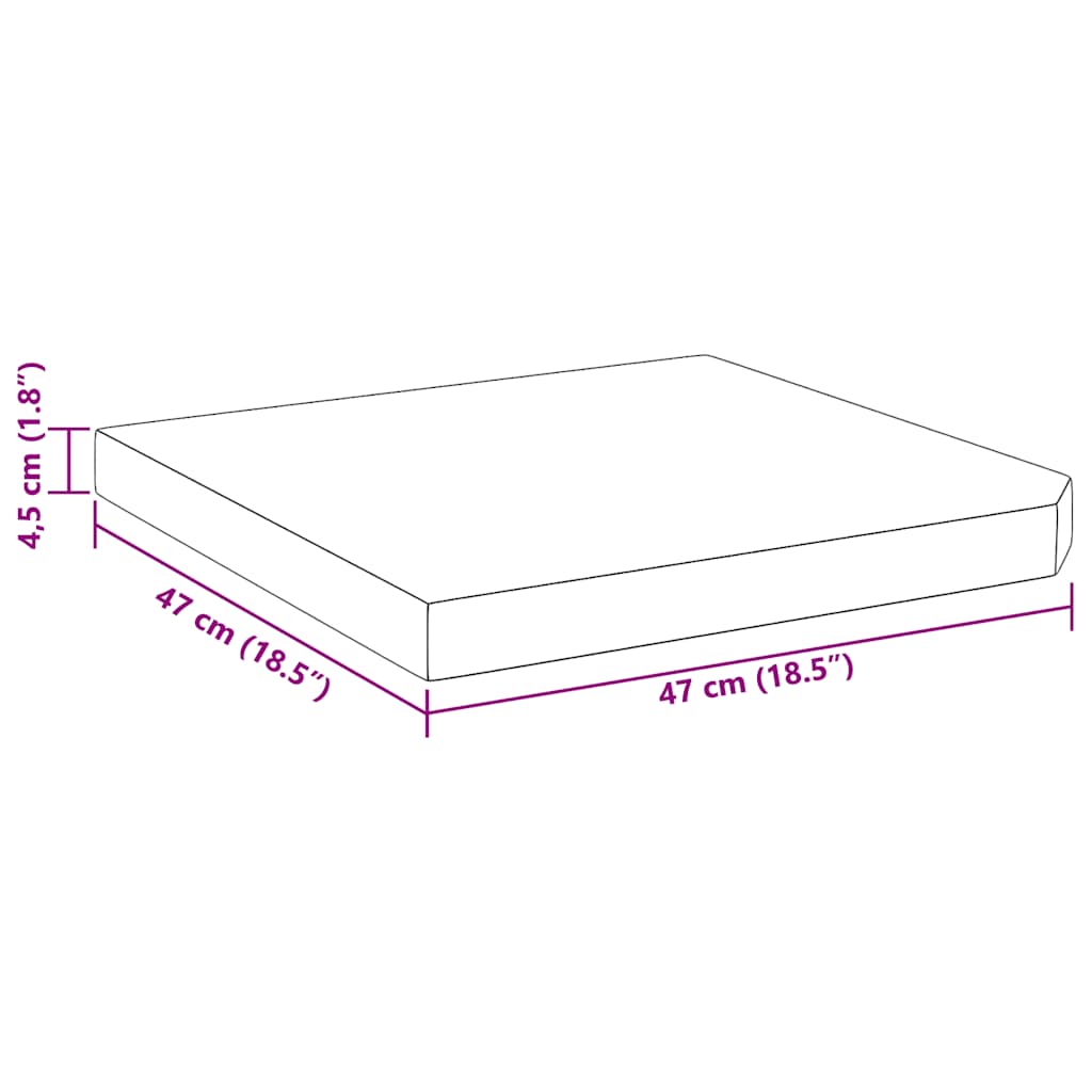 Fekete négyszög alakú gránit napernyőtalp nehezék 25 kg