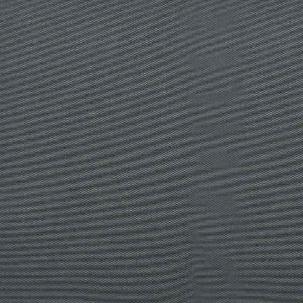 Antracit szövet és alumínium behúzható napellenző 4,5 x 3 m