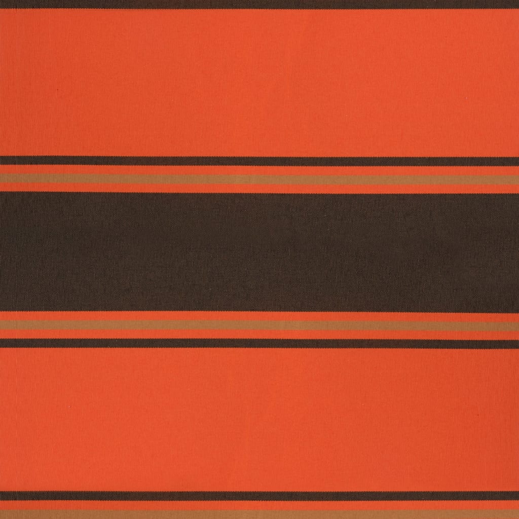 Narancssárga-barna automata behúzható napellenző 3 x 2,5 m