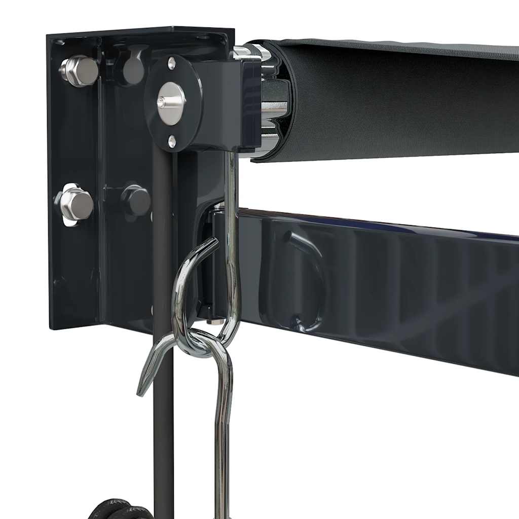 Antracitszürke automata behúzható napellenző 4 x 3 m