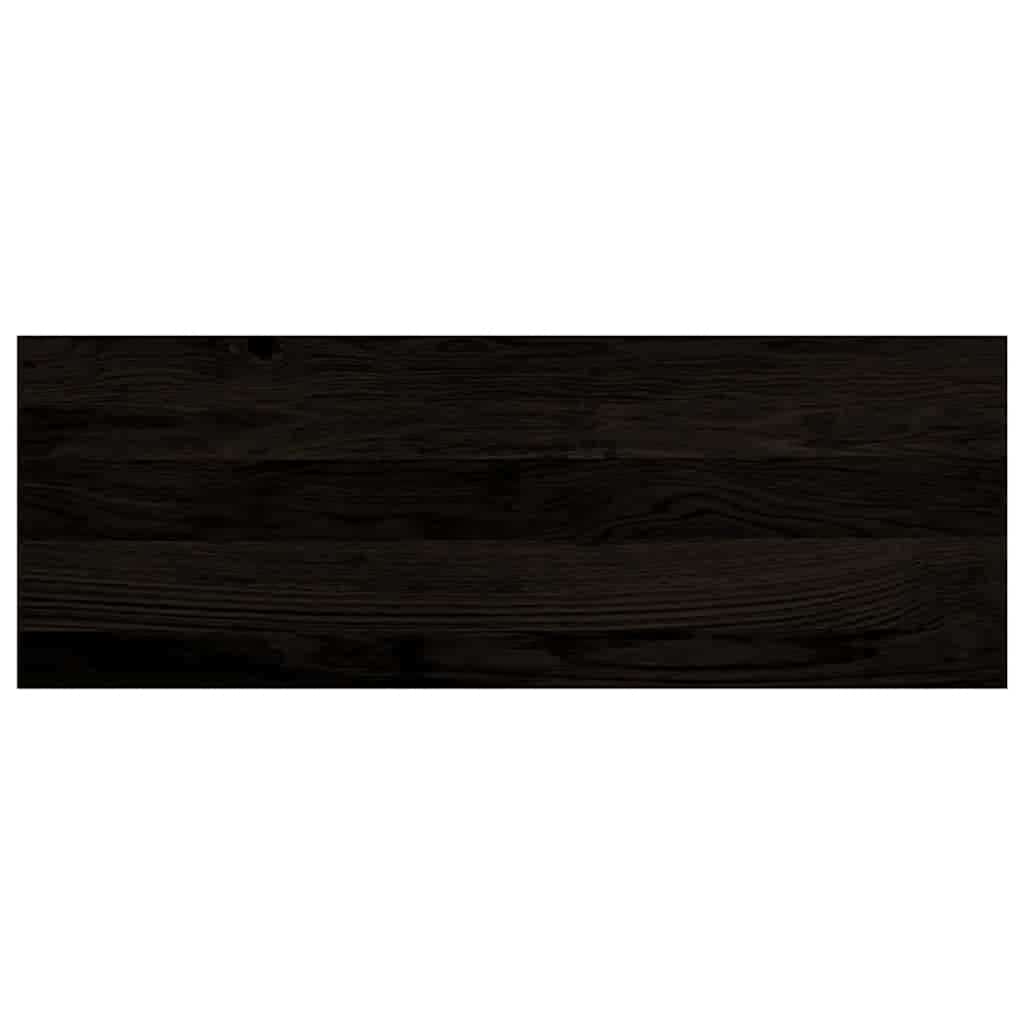 Lépcsőfokok 12 db Sötétbarna 70x25x2 cm tömör fa tölgyfa