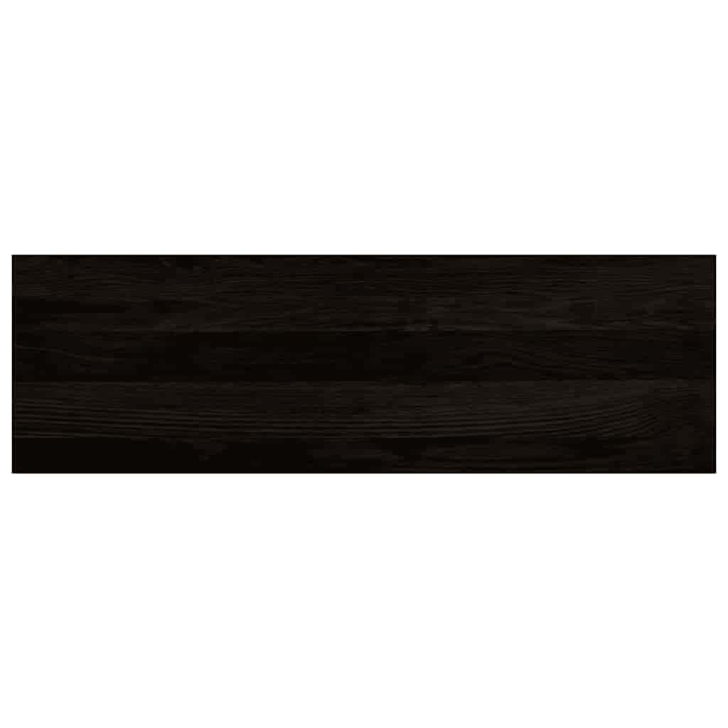 Lépcsőfokok 16 db sötétbarna 80x30x2 cm tömör fa tölgyfa