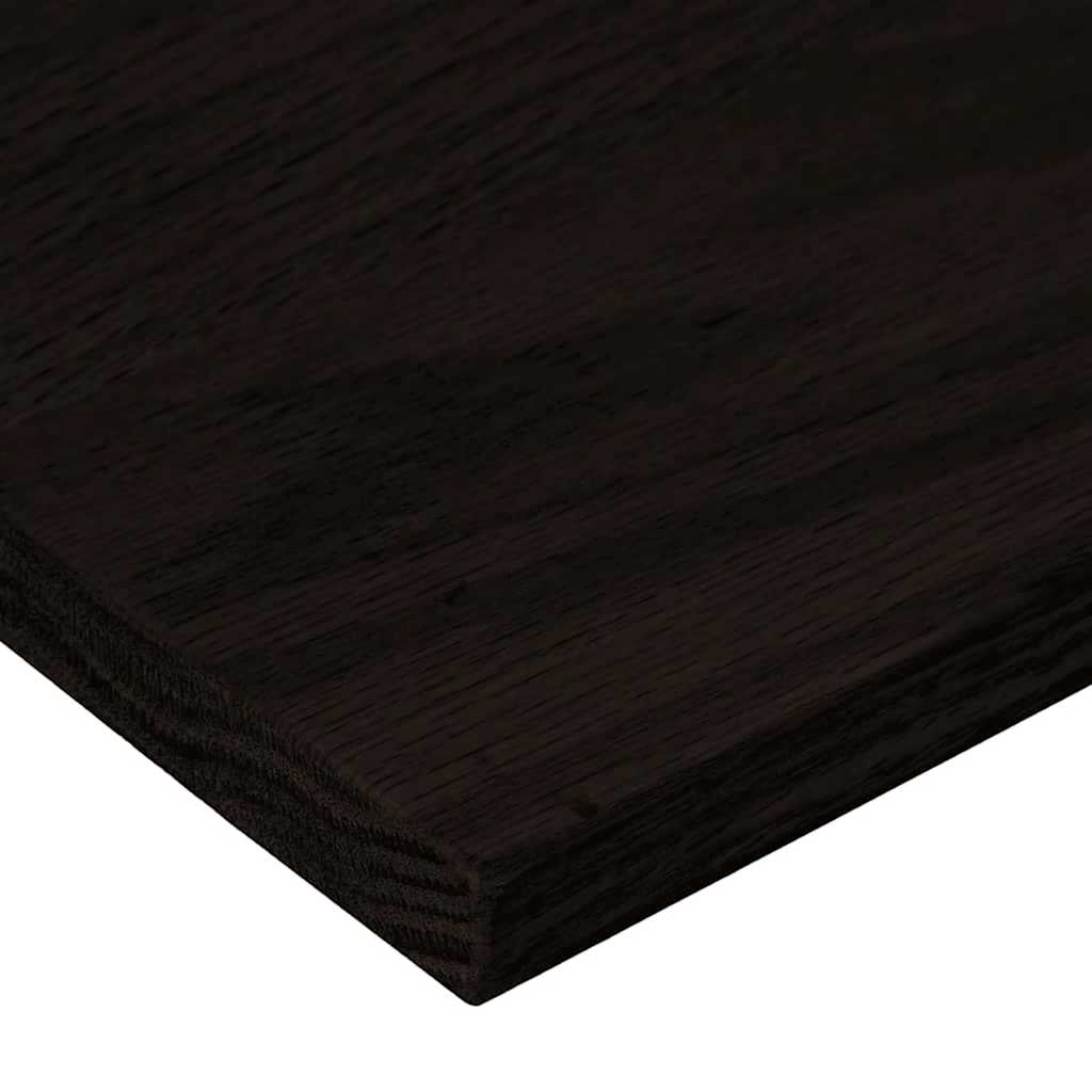 Lépcsőfokok 16 db sötétbarna 80x30x2 cm tömör fa tölgyfa