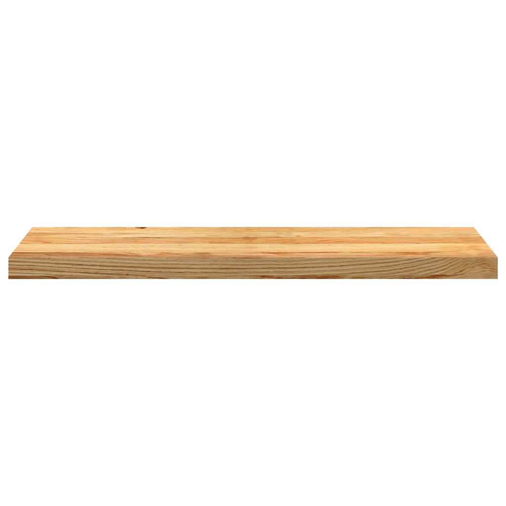 2 db tömör tölgyfa világosbarna lépcsőfokok 90x30x2 cm