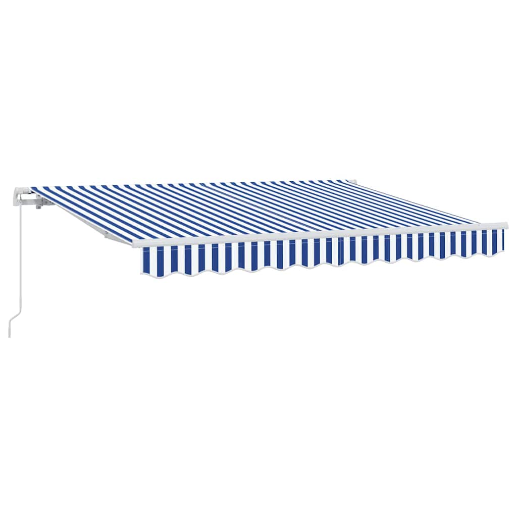 Behúzható napellenző Kék 250 x 200 cm szövet