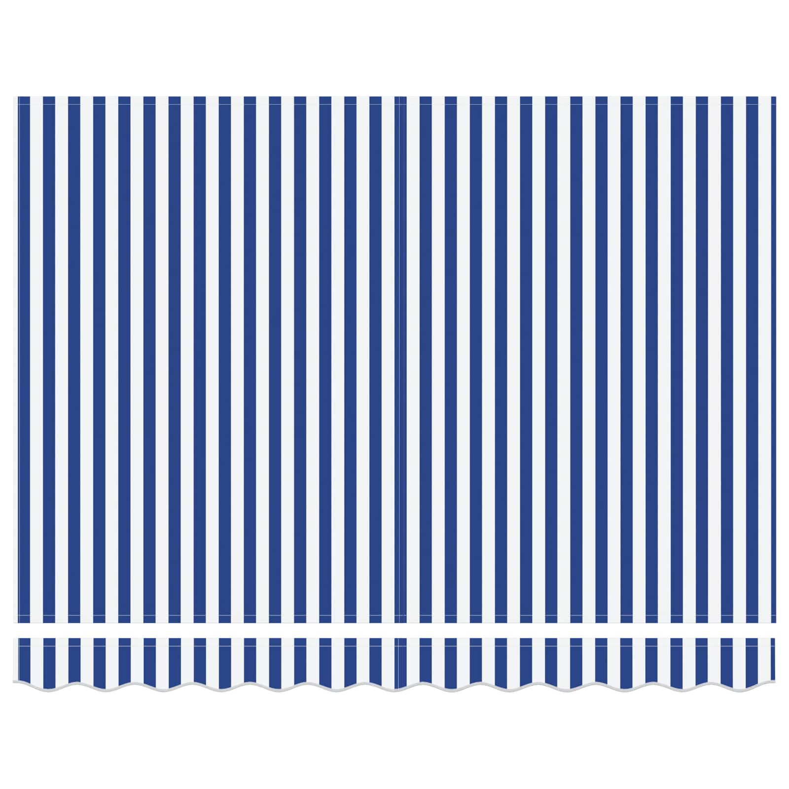 Behúzható napellenző Kék 250 x 200 cm szövet