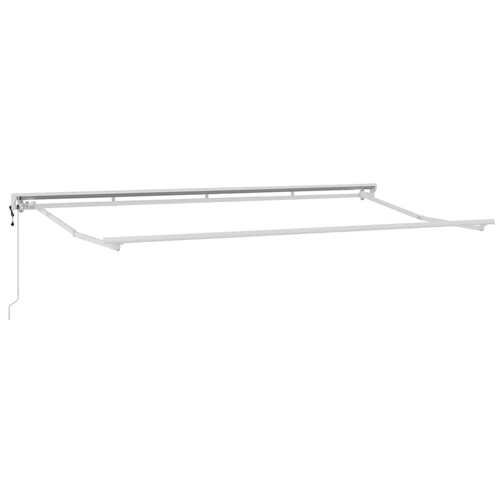 Napernyő keret Krém 350 x 200 cm Poliészter PU bevonattal
