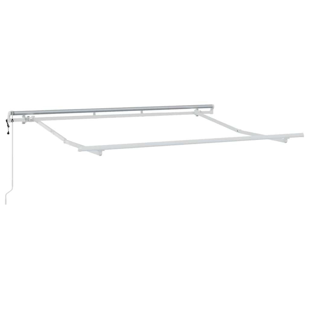 Behúzható napellenző Barna 350 x 200 cm szövet