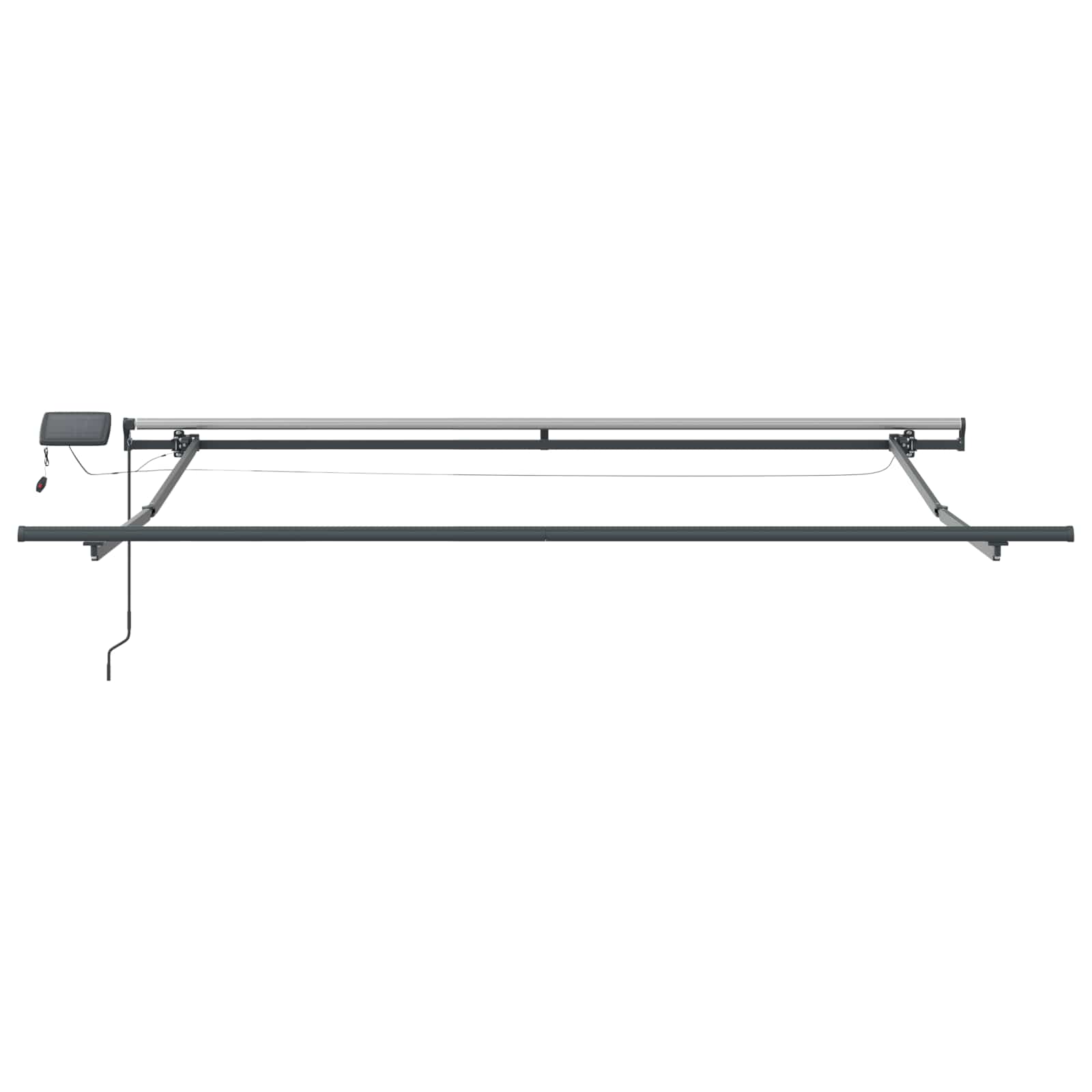Behúzható napellenző Sokszínű 300 x 250 cm szövet