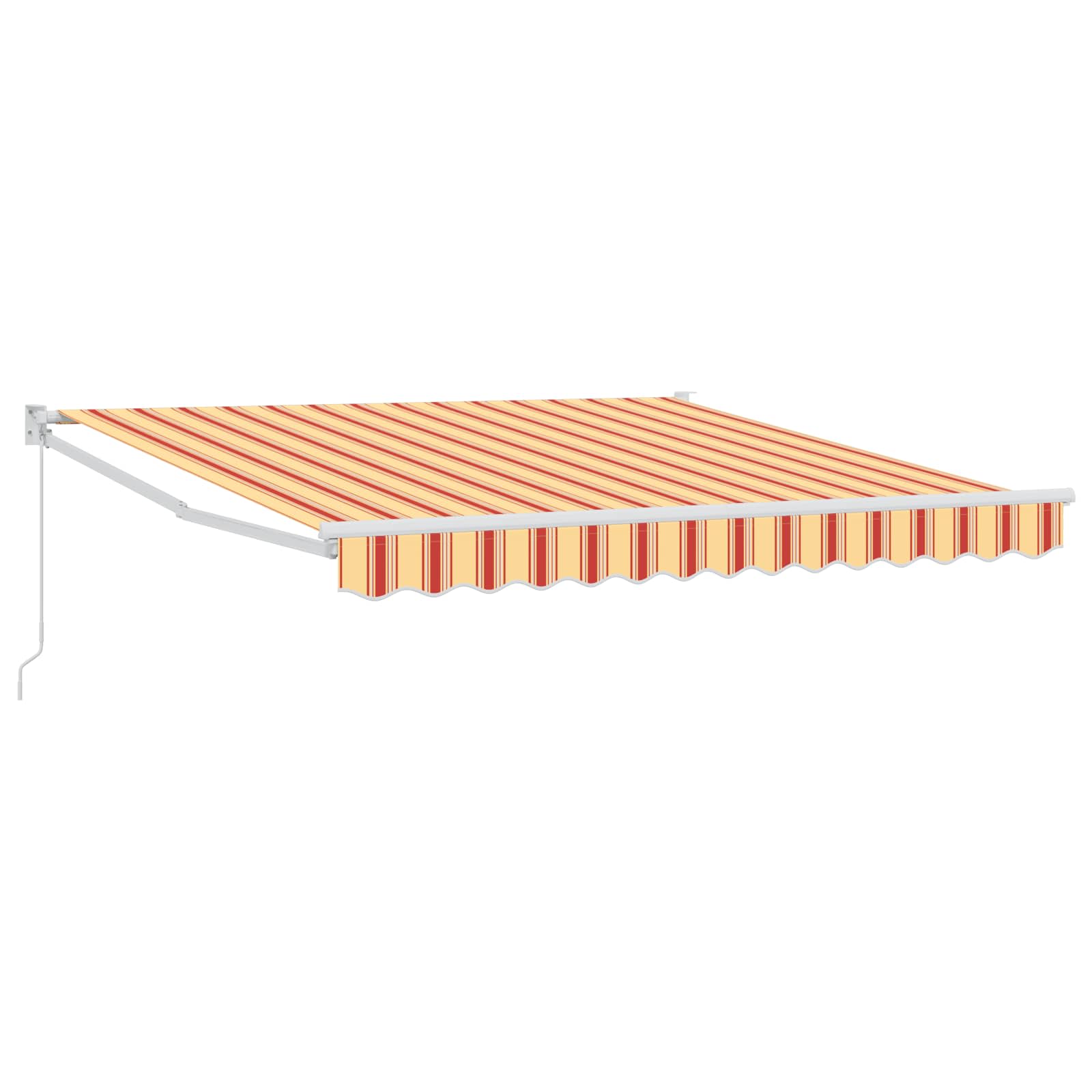 Napernyő Sárga és narancs 350 x 250 x 165 cm Poliészter