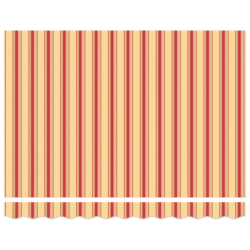 Napernyő Sárga és narancs 350 x 250 x 165 cm Poliészter