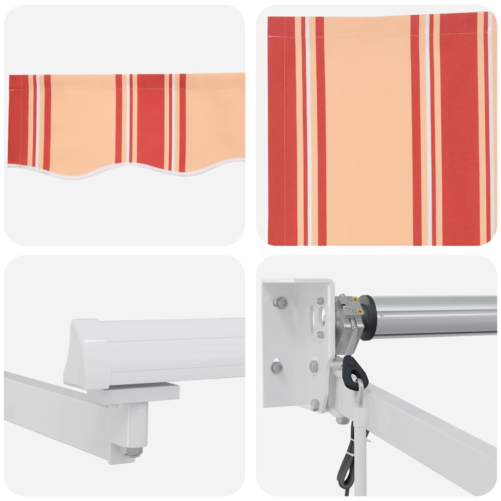 Napernyő Sárga és narancs 350 x 250 x 165 cm Poliészter