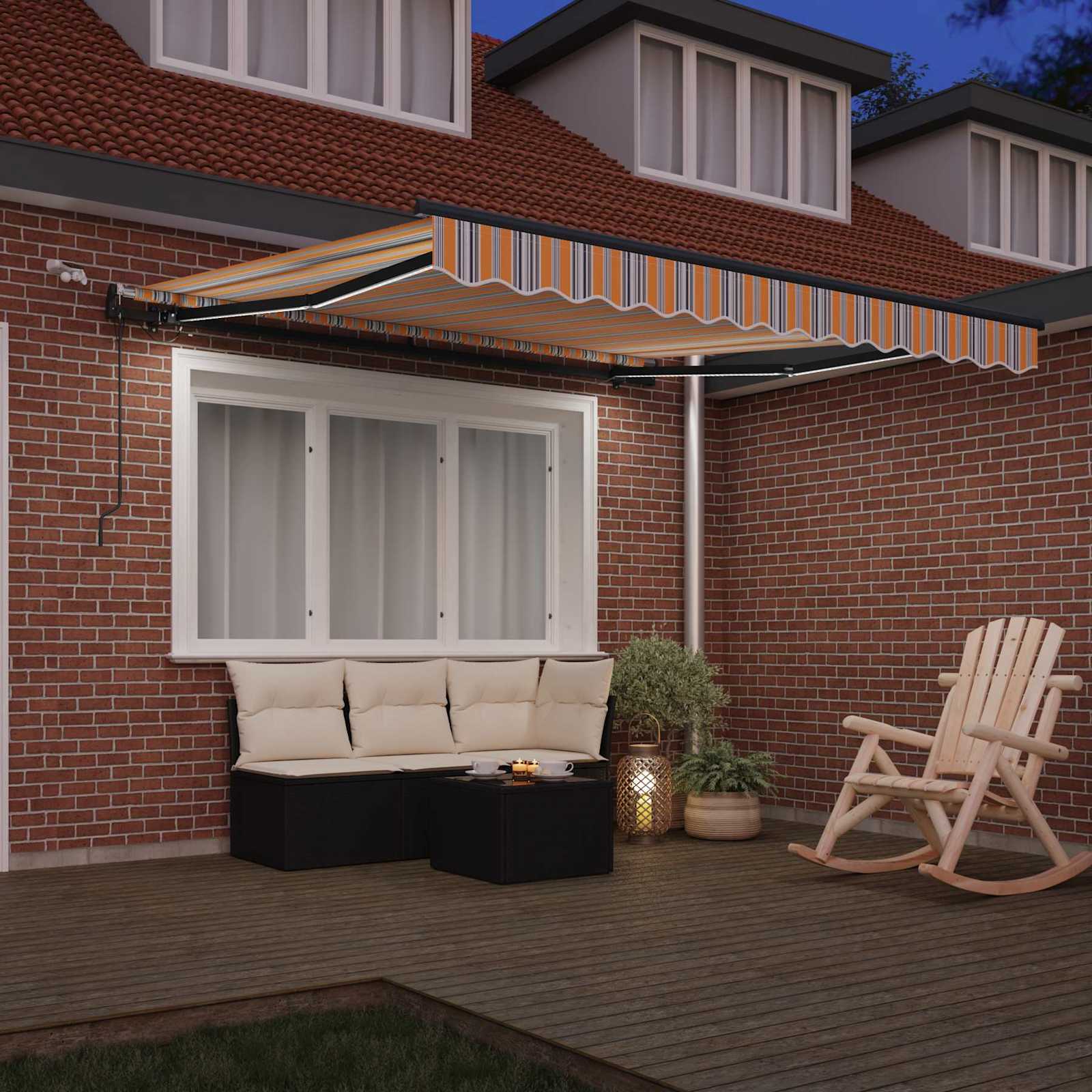 Napernyő Anyag tartalmaz Sokszínű 350 x 250 cm Poliészter
