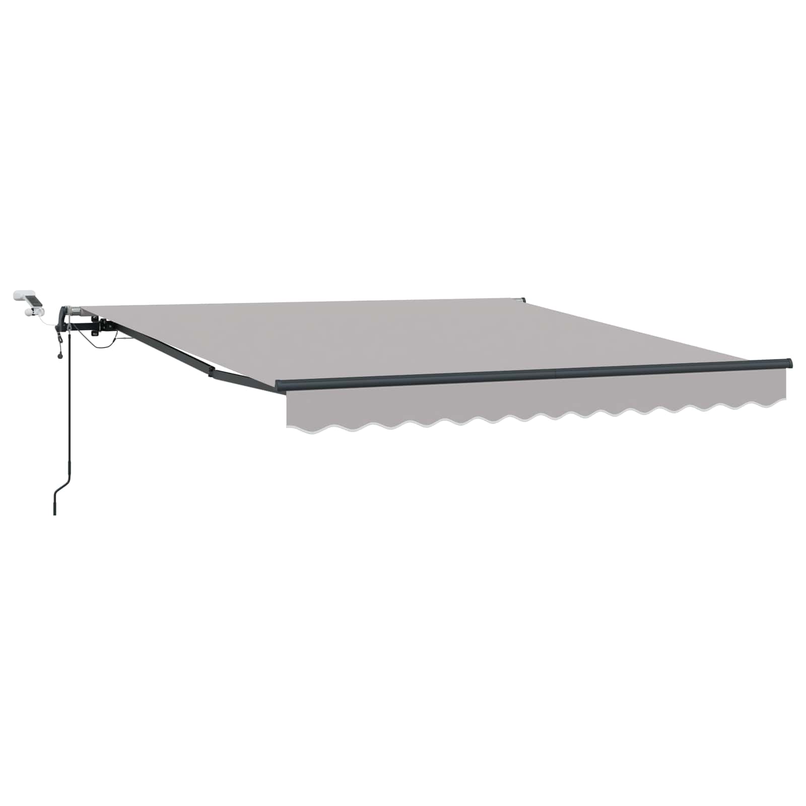Napernyő Anyag tartalmaz Világosszürke 350 x 250 cm Poliészter