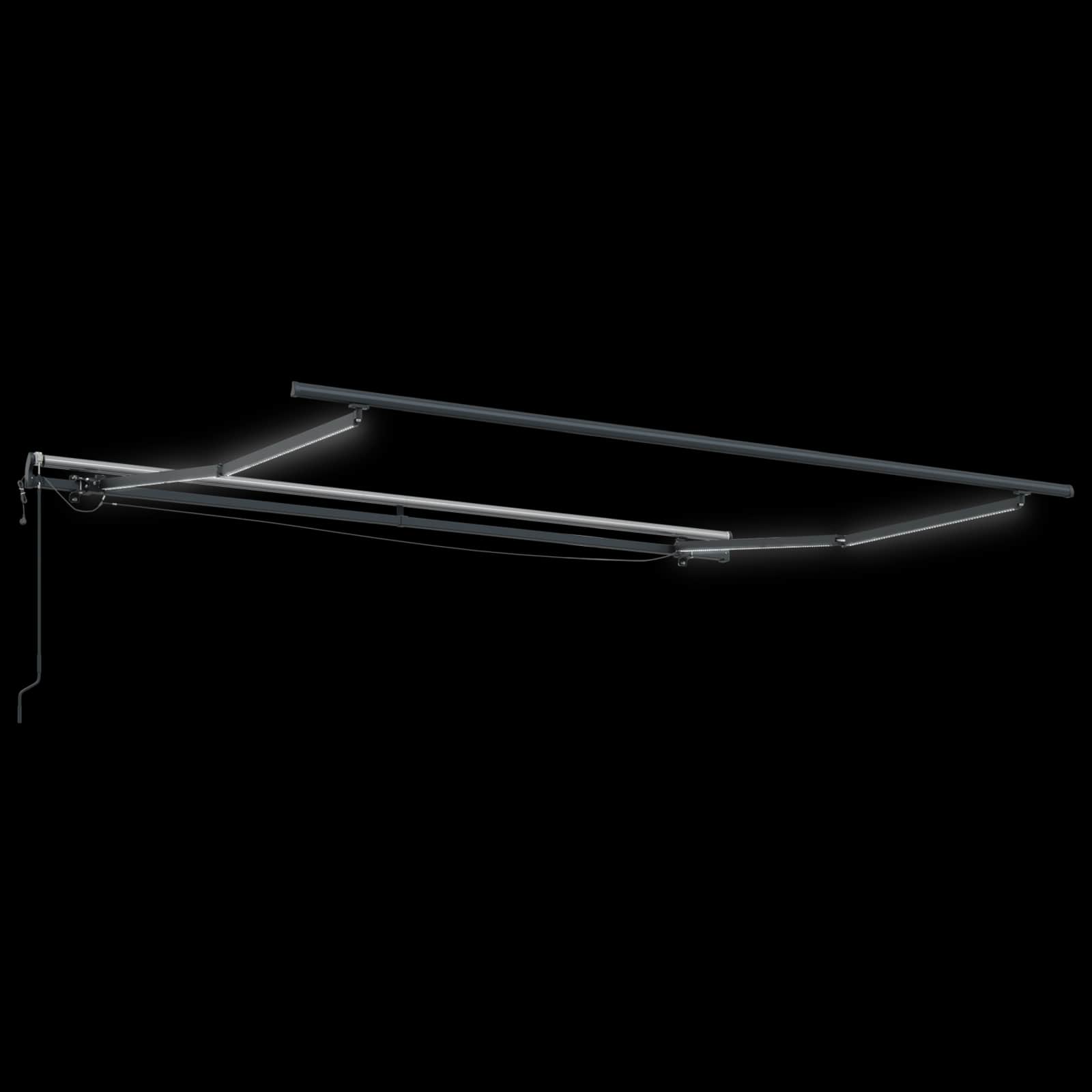 Napernyő Anyag tartalmaz Világosszürke 350 x 250 cm Poliészter