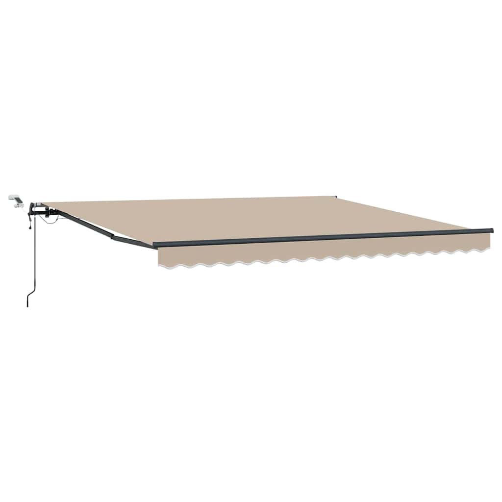 Napernyő Anyag tartalmaz Bézs 400 × 300 cm Poliészter