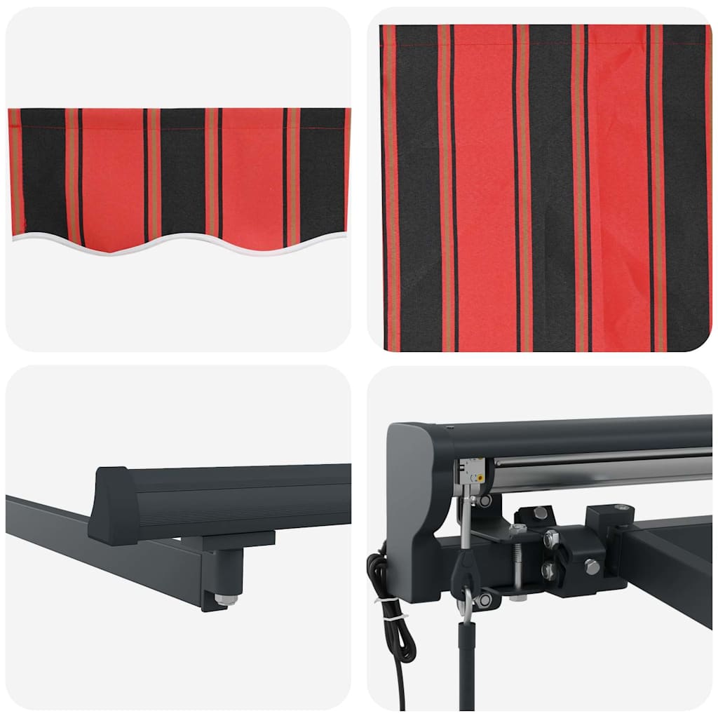 Napernyő Anyag Sárga és narancs 400 × 350 cm Poliészter