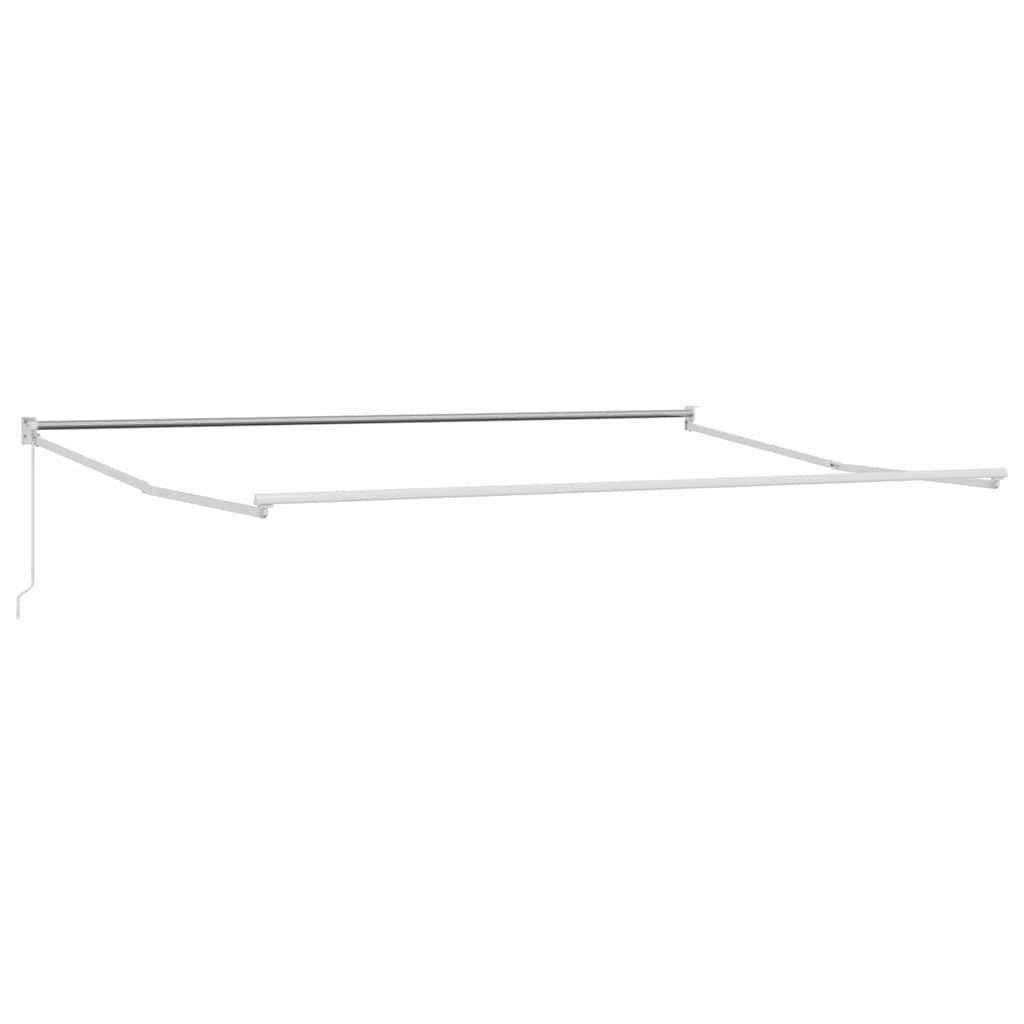 Napernyő Narancs és Barna 450 x 300 x 165 cm Poliészter és fém