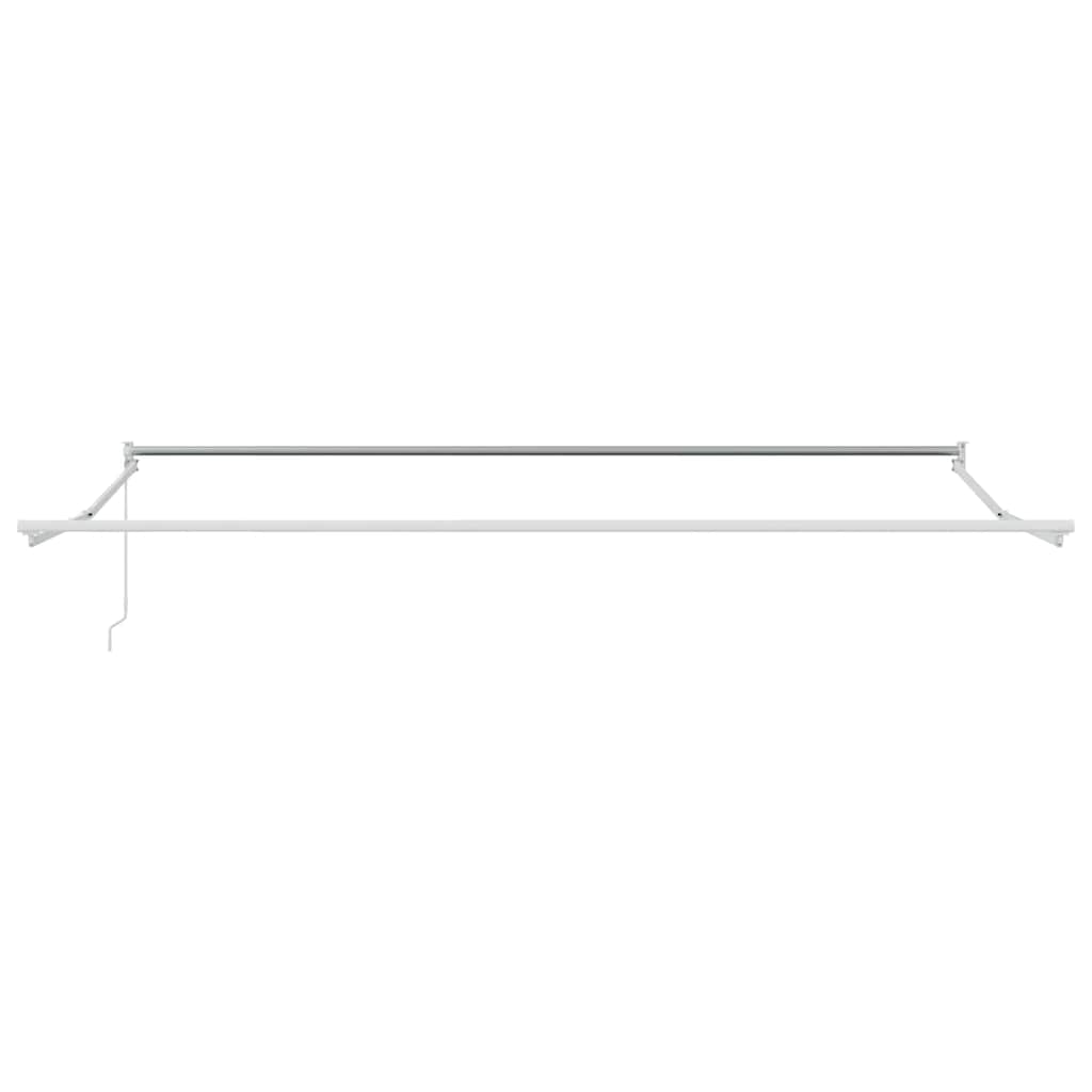 Napernyő Narancs és Barna 450 x 300 x 165 cm Poliészter és fém