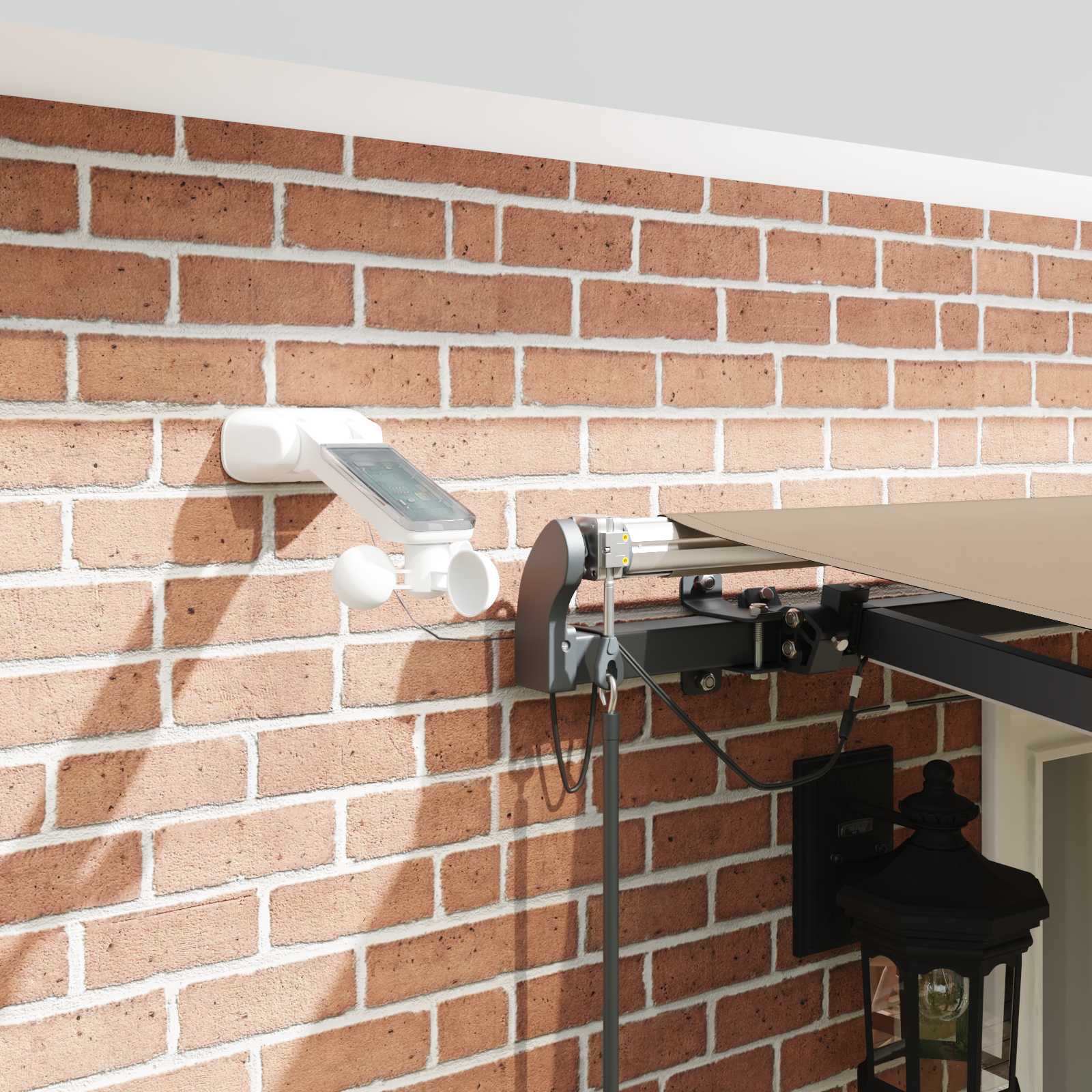 Napernyő Anyag tartalmaz Bézs 500 × 300 cm Poliészter