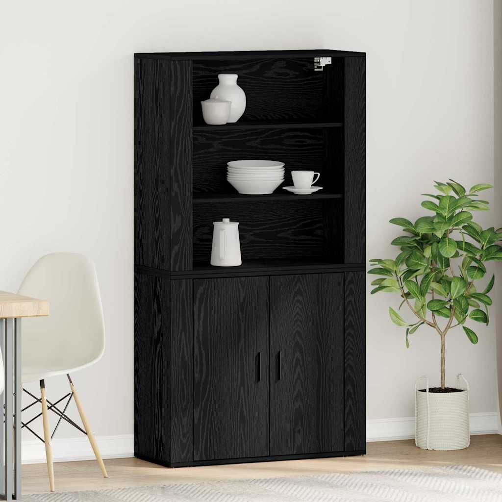 Magasfiú Fekete tölgy 80 x 33 x 150 cm Faanyag