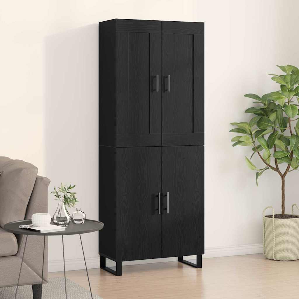 Magasfiú Fekete tölgy 69,5 x 34 x 180 cm Faanyag