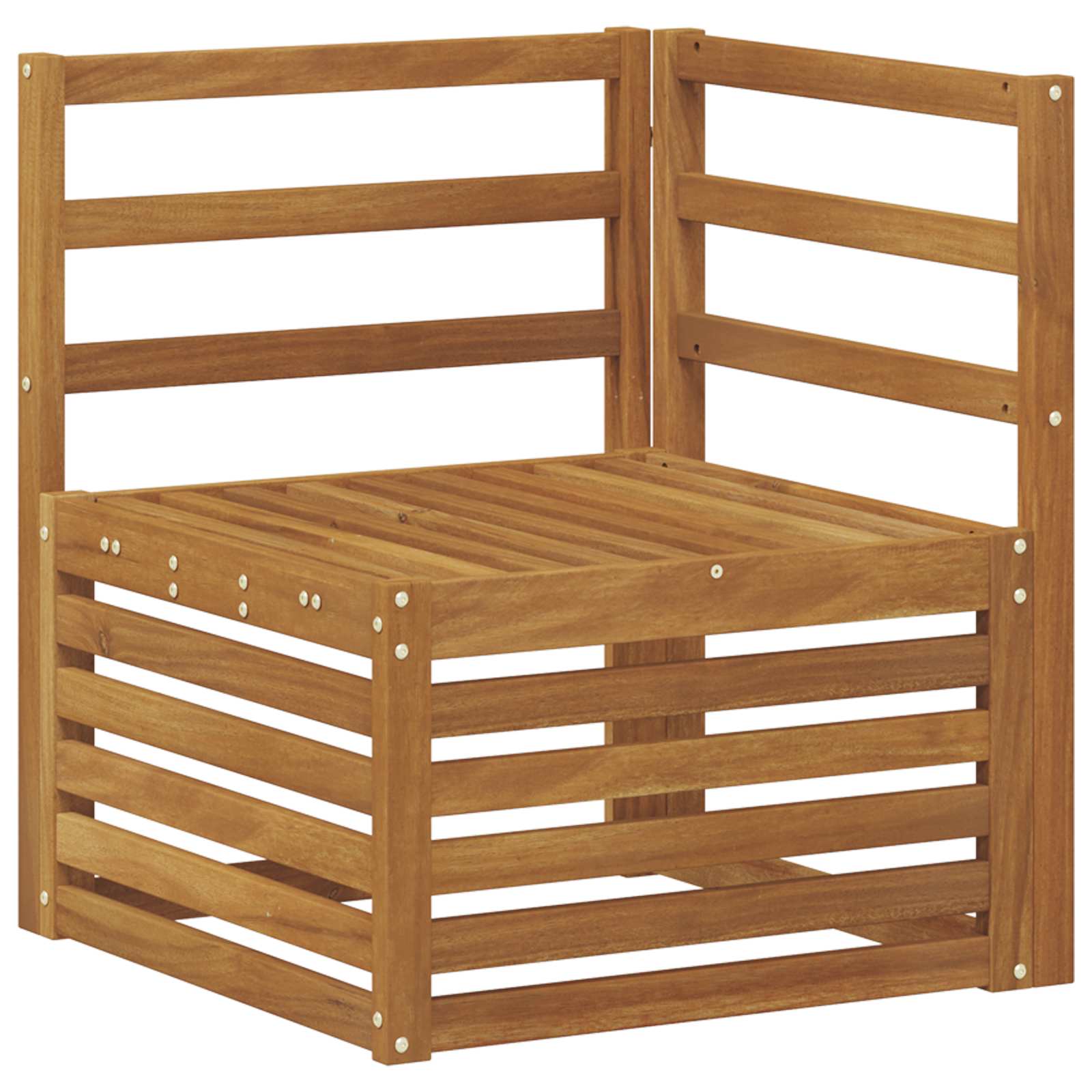 Ülőgarnitúrák 4 pcs Természetes Tömör Akácfa