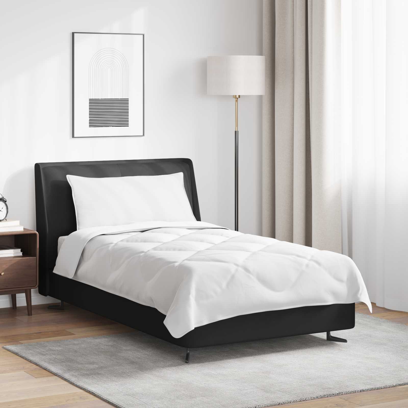 Évszakokon Át Duvet párnával 2 pcs Fehér Mikroszál