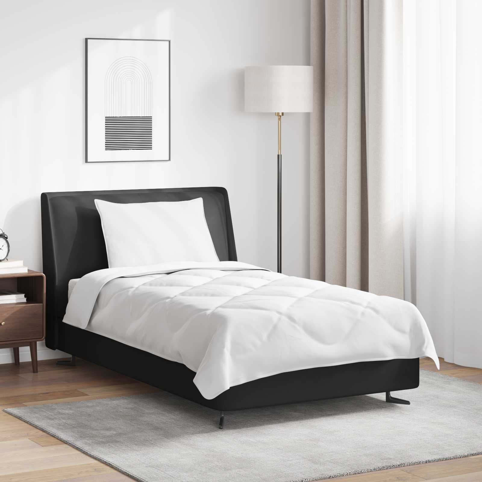 Évszakokon Át Duvet párnával 2 pcs Fehér Mikroszál