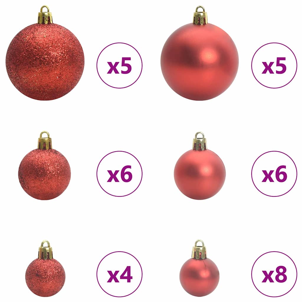 Mű karácsonyfa 150 LED-del Zöld 150 cm PVC és fém