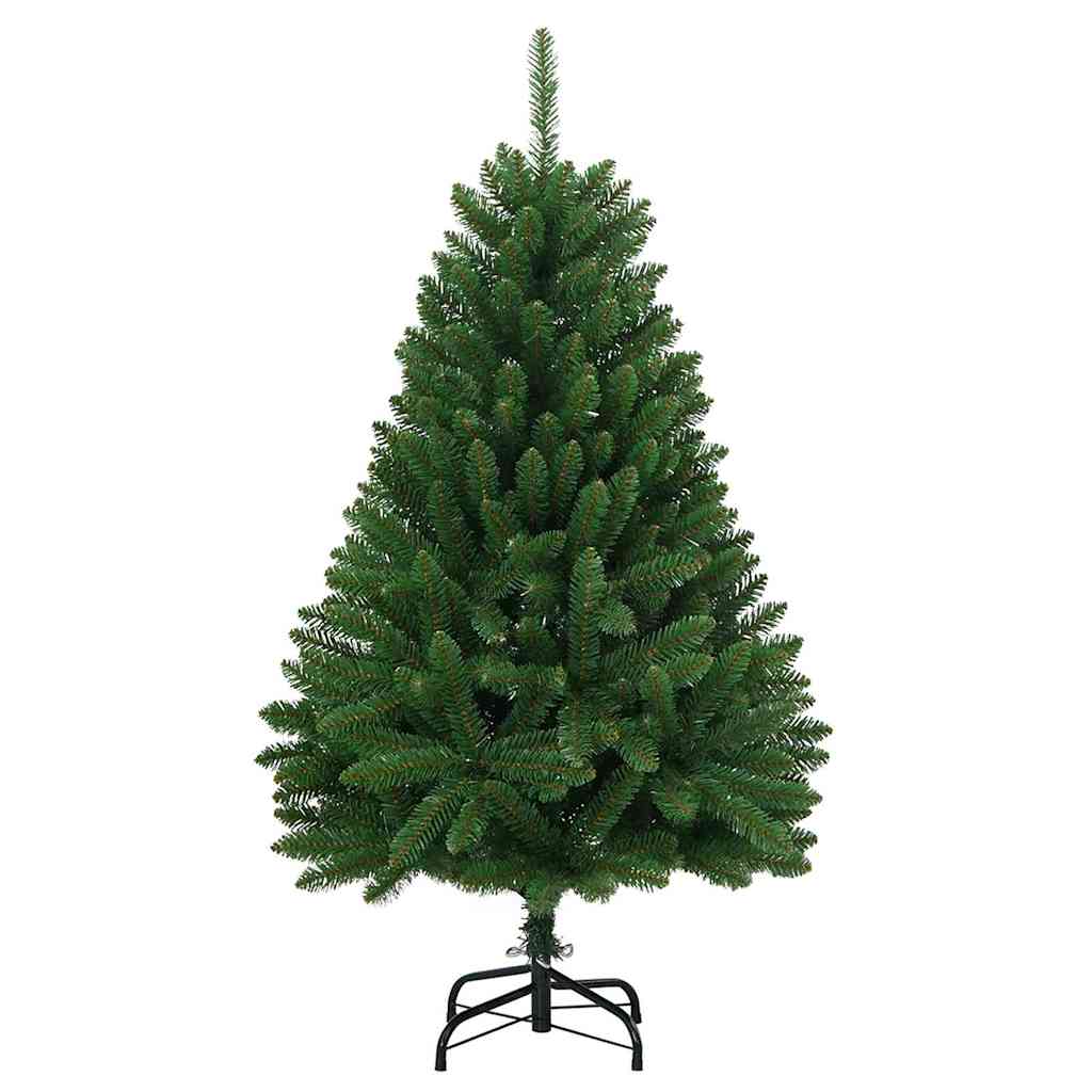 Mű karácsonyfa 150 LED-del Zöld 150 cm PVC és fém