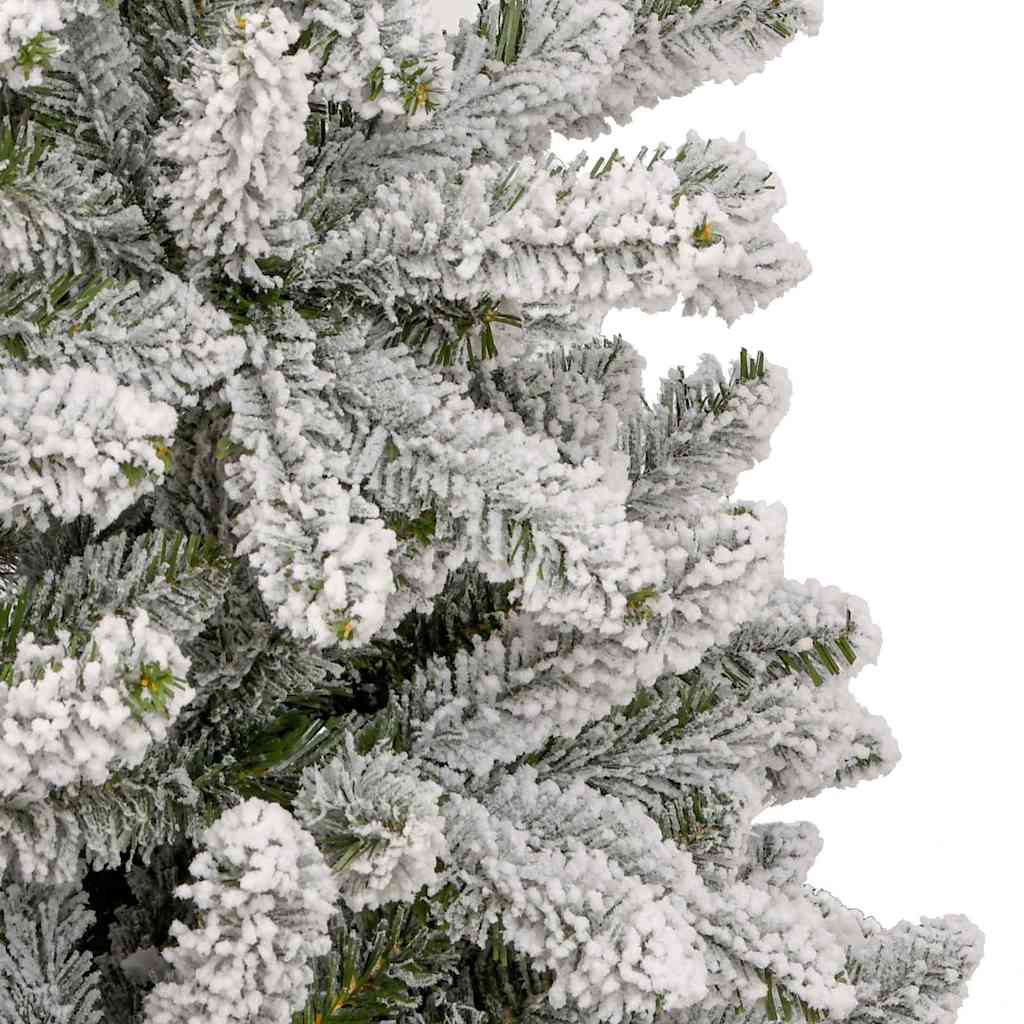 Mű karácsonyfa 300 LED-del Zöld és Fehér 270 cm PVC és fém