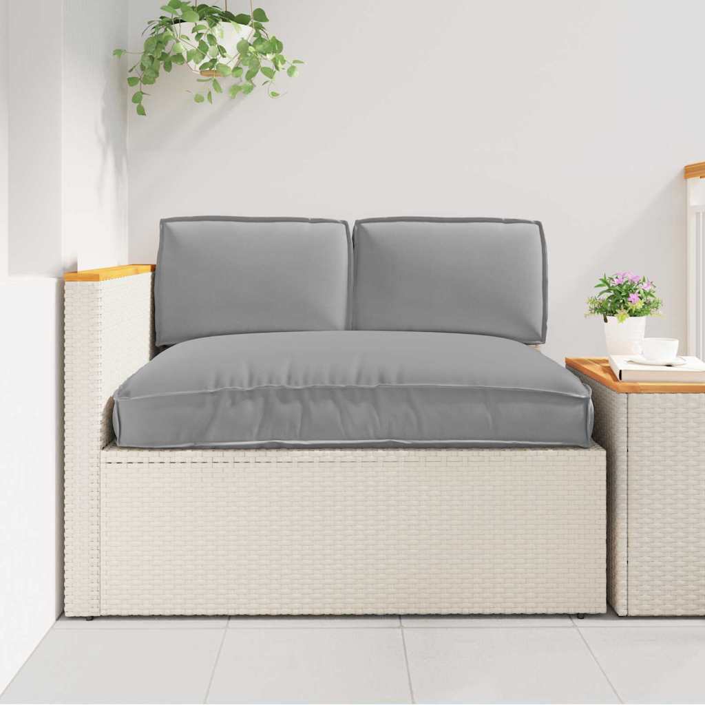 Párna készlet 3 pcs Szürke Oxford Szövet