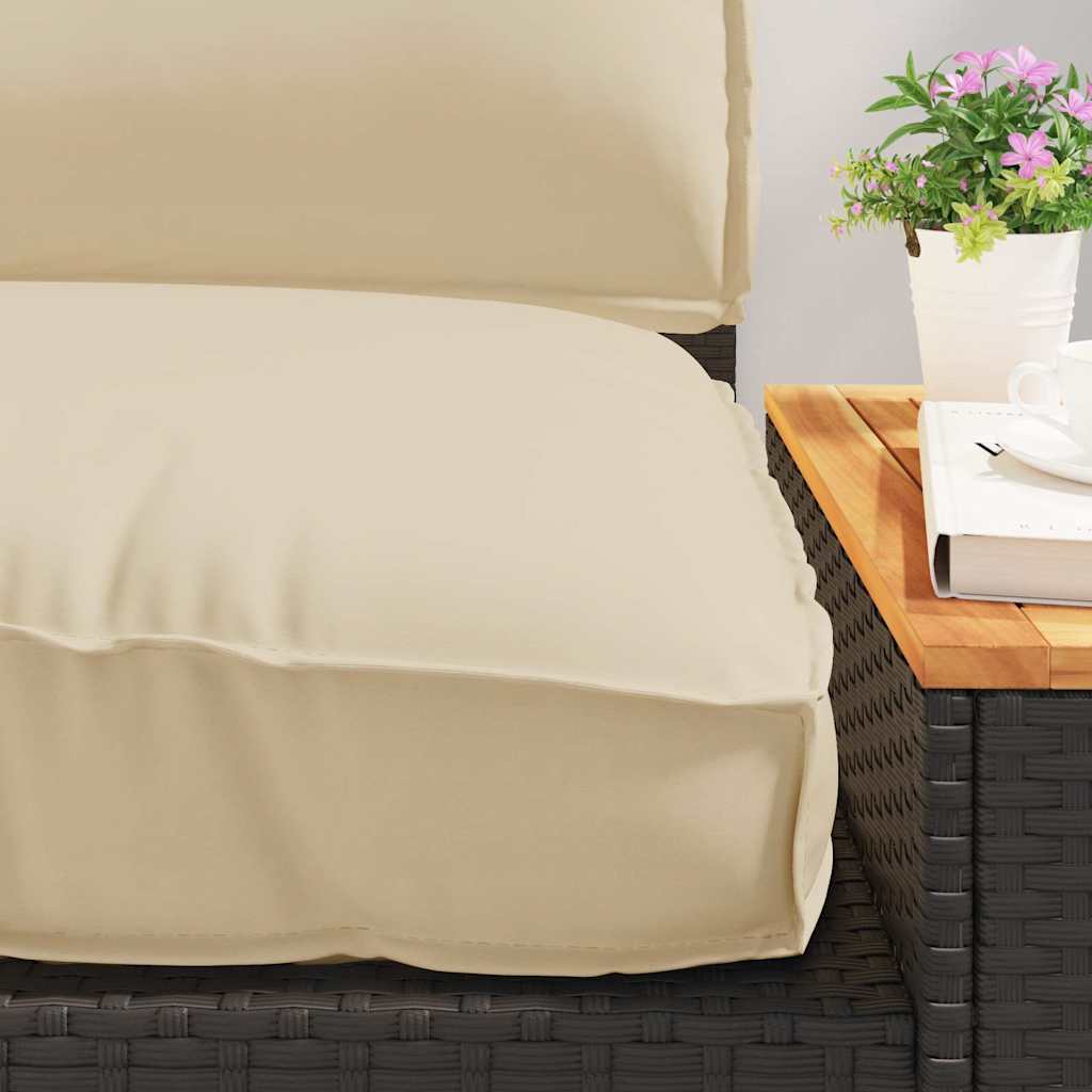 Párna készlet 3 pcs Bézs Oxford Szövet