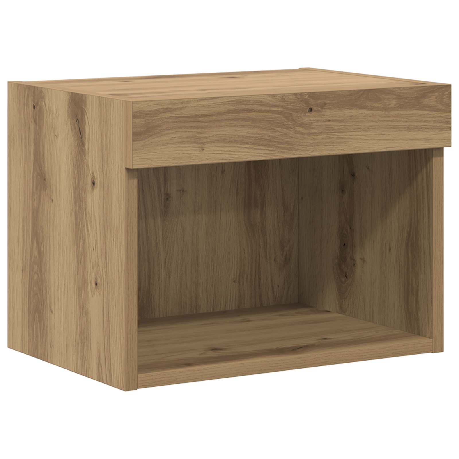 TV Fali Egységek LED-del 5 pcs Artisan tölgy 80 x 30 x 40 cm