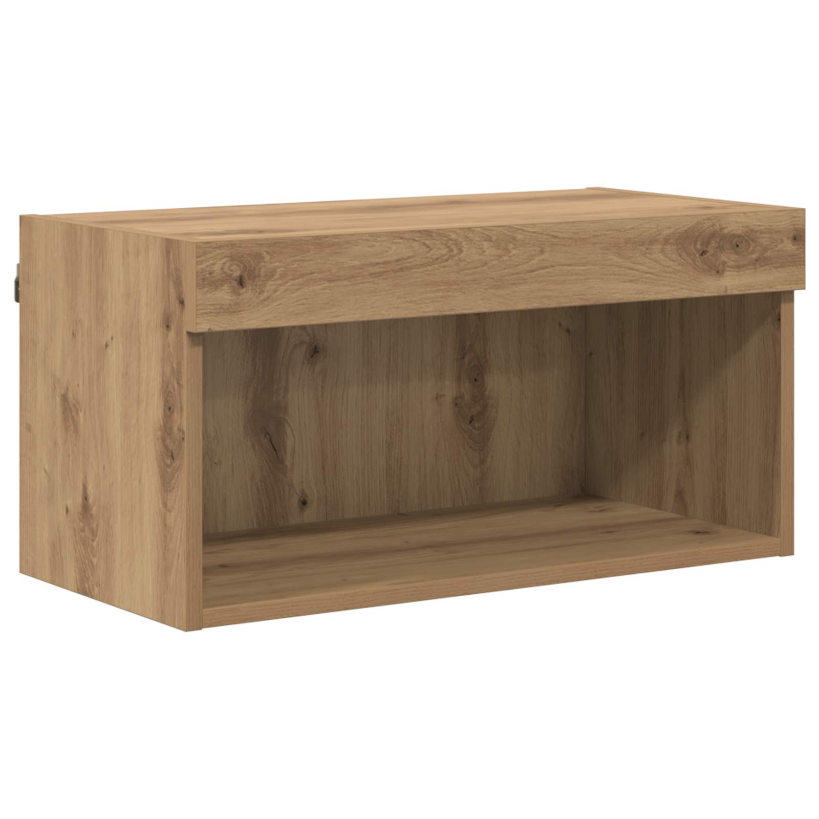 TV Fali Egységek LED-del 5 pcs Artisan tölgy 80 x 30 x 40 cm